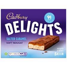 Cadbury Delights Soft Nougat Salted Caramel