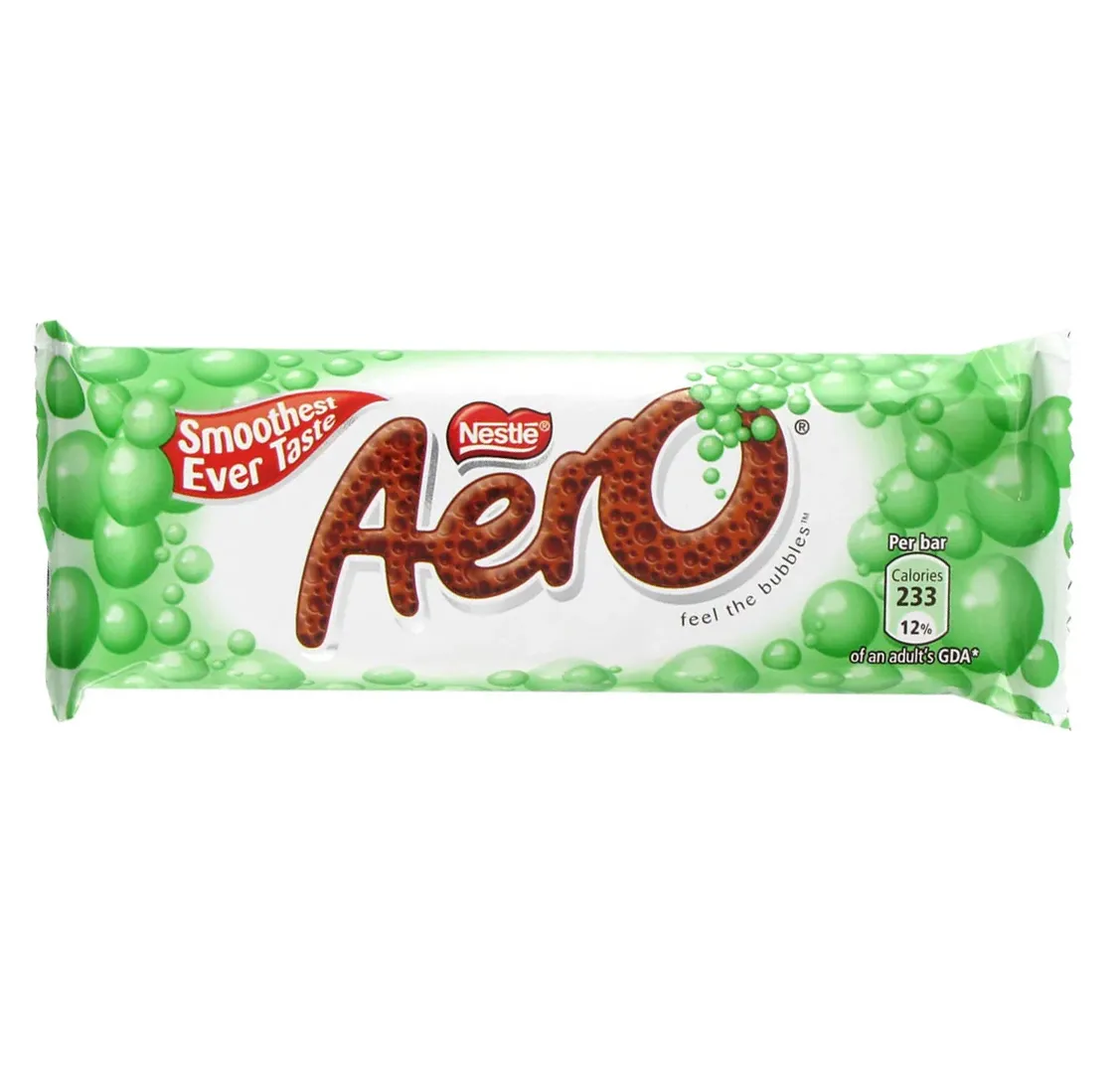 Nestle Aero Mint Bubble Bar