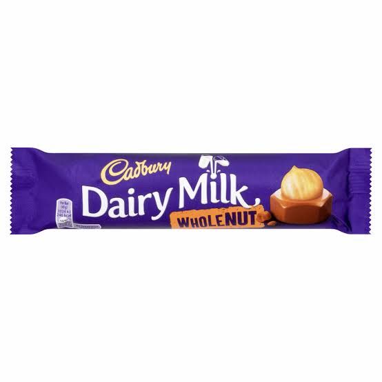 Cadbury Dairy Milk Wholenut Bar 45g