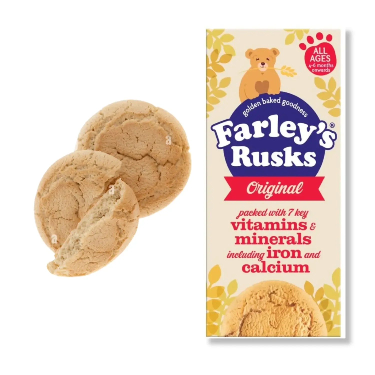 Farley Rusks Original