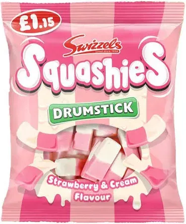 Squashies Drumstick Strawberry &amp; Cream