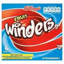 Kelloggs Fruit Winders Strawberry