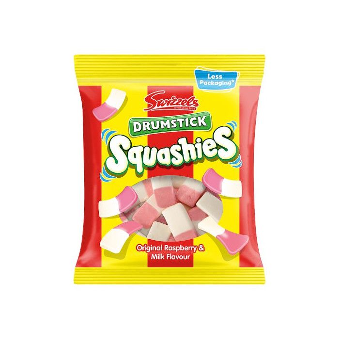 Squashies Drumstick Raspberry and Milk