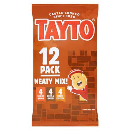 Tayto Meaty Pack 12 packet