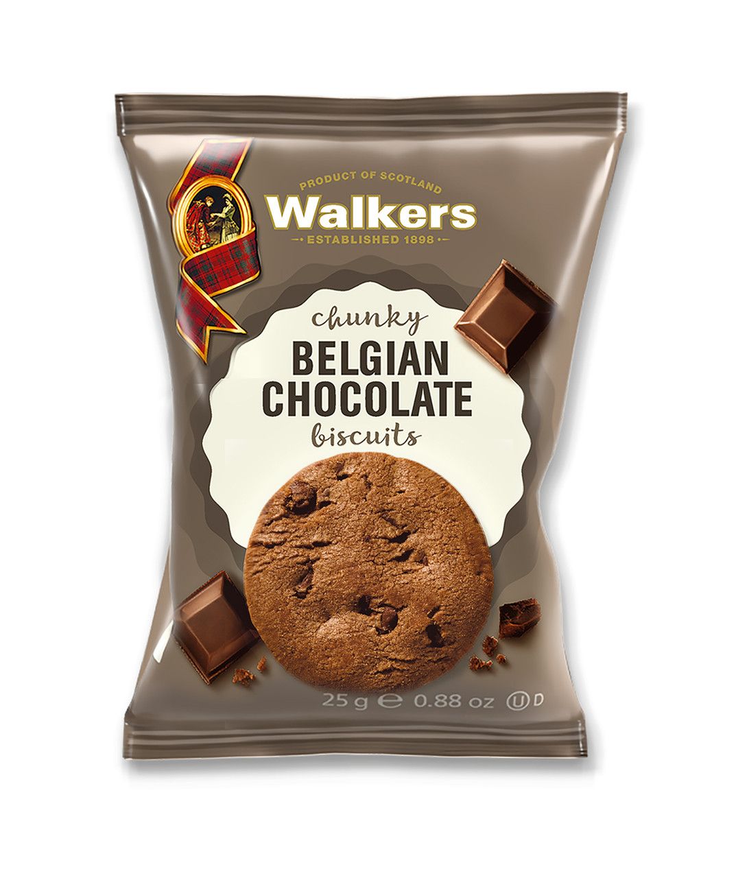 Walkers Belgian Chocolate Biscuits 2pkt