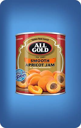 All Gold Smooth Apricot Jam