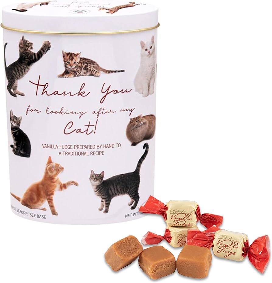 Gardiners Fudge "Thank You for looking after my Cat" Tin