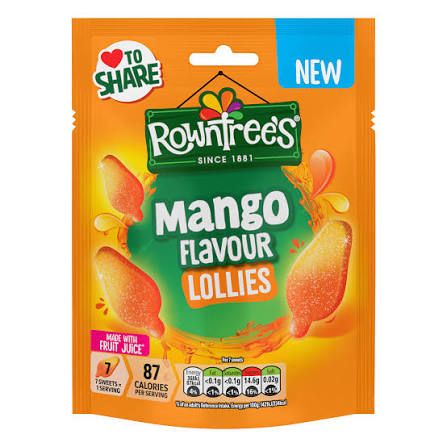 Rowntree's Mango Flavour Lollies