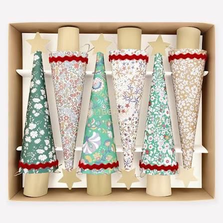 Meri Meri x Liberty Tree Christmas Crackers