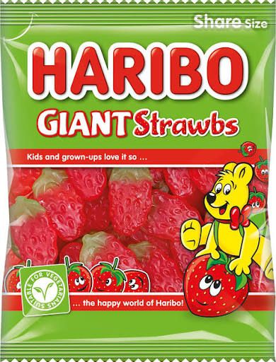 Haribo Giant Strawbs