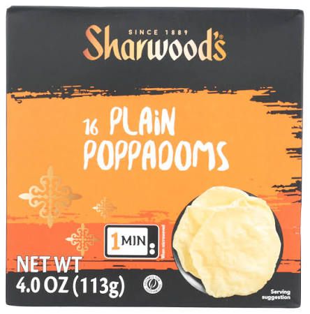 Sharwood's Plain Poppadoms