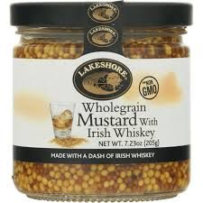 Lakeshore Wholegrain Mustard with Irish Whiskey