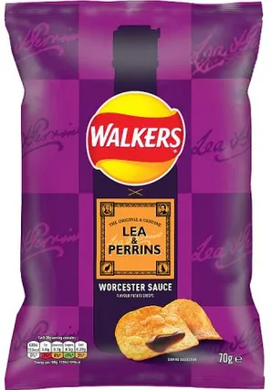 Walkers Lea &amp; Perrins Worcester Sauce