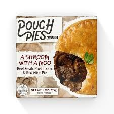 Pouch A Shroom with a Moo (Beef Steak, Mushroom &amp; Red Wine)