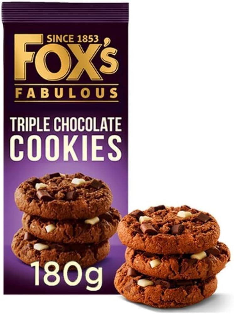Fox's Fabulous Triple Chocolate Cookies