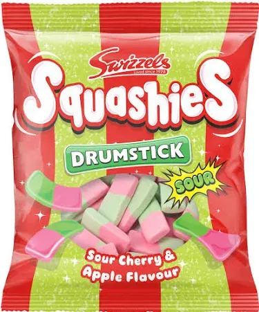 Squashies Drumstick Sour Cherry &amp; Apple