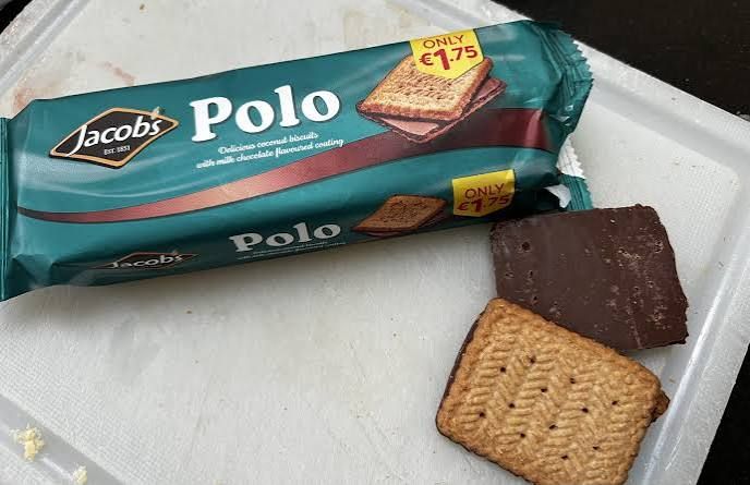 Jacob's Polo Milk Chocolate Biscuits