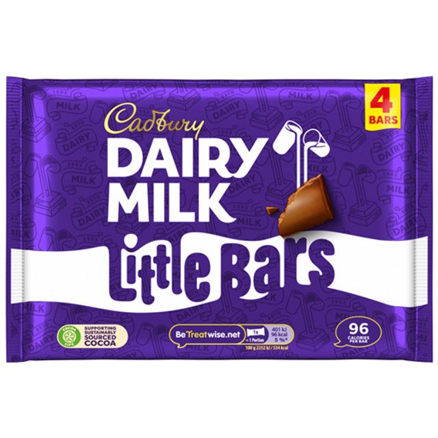 Cadbury Little Bar 4 Pack