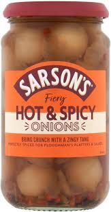 Sarson's Hot &amp; Spicy Onions