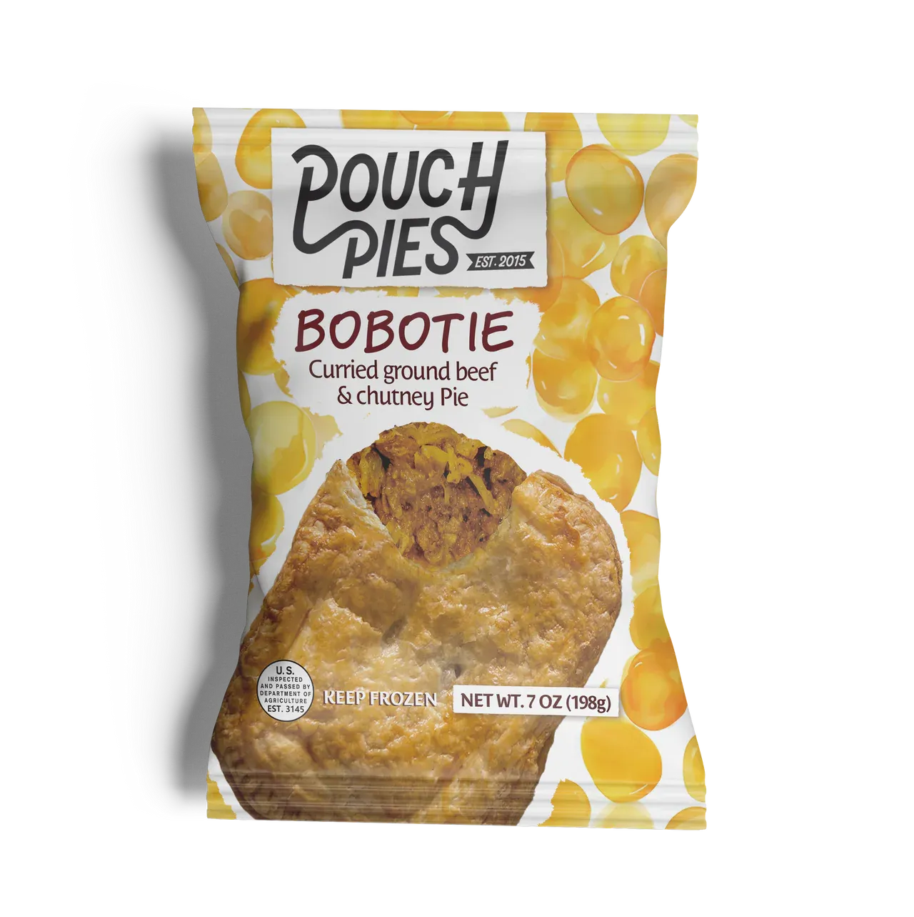 Pouch Bobotie Pie - FROZEN (Pick-Up Only) IN STORE PICK UP ONLY