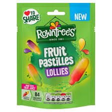 Rowntrees Fruit Pastilles Lollies
