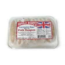 Harold Wood Lincolnshire Pork Bangers FROZEN (Pick-Up Only) PICK UP ONLY
