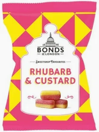 Bond of London Rhubarb &amp; Custard Sweets