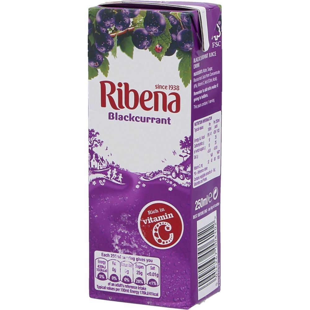 Ribena Juice Box