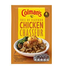 Colman's Chicken Chasseur mix