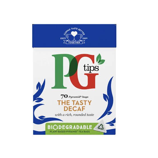 PG Tips Decaf 70 bags.