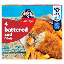 Birds Eye Cod Battered Fish Instore PickUp only