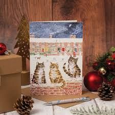 Advent Calendar Wrendale Cat Card