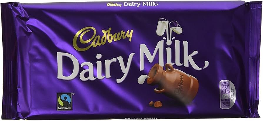 Cadbury Dairy Milk Large Sharing Bar 180g