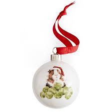 Tree Decoration Wrendale Guinea Pig
