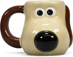 Wallace &amp; Gromit Gromit Shaped Espresso Mug