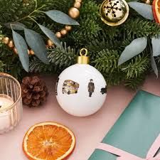 Victoria Egg City Of London Bauble Gold and Black
