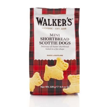 Walkers Mini Shotbread Scottie Dogs Bag