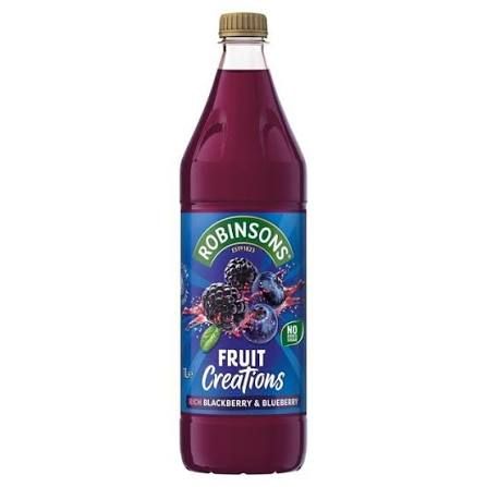 Robinsons Fruit Creations Blackberry &amp; Blueberry