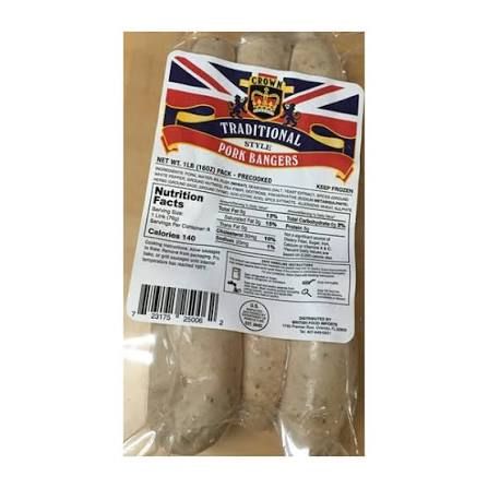 Crown Traditional Pork Sausages