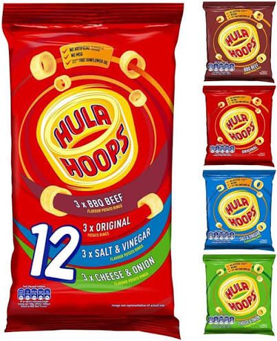 Hula Hoops 12 pack