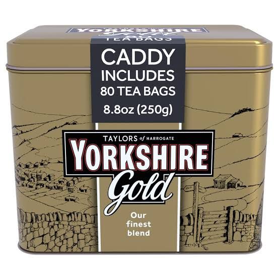 Taylors of Harrogate Yorkshire Tea Gold 80 Bags Tin