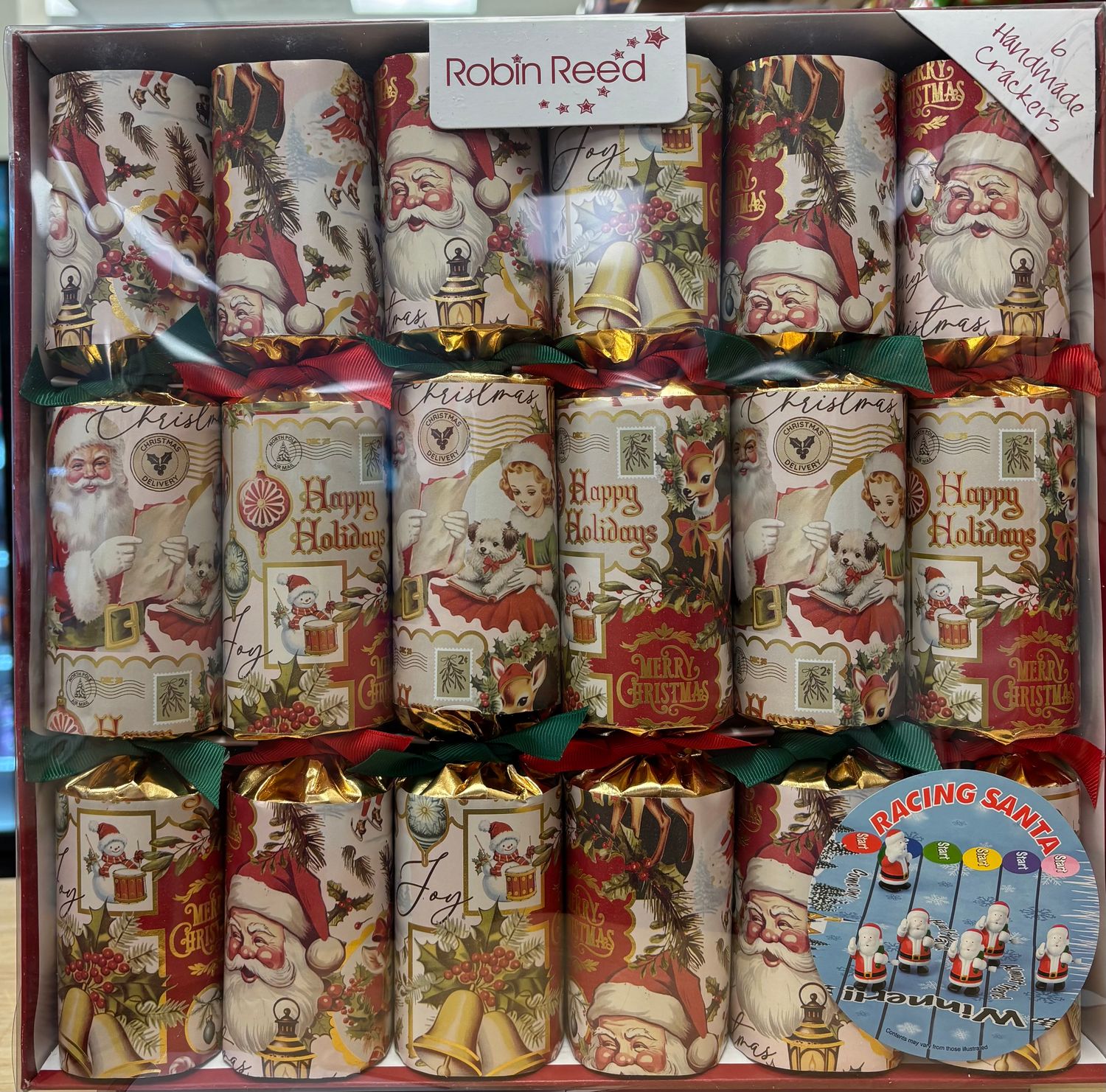 Crackers Robin Reed Racing Santa Cheer Crackers IN STORE PICKUP ONLY