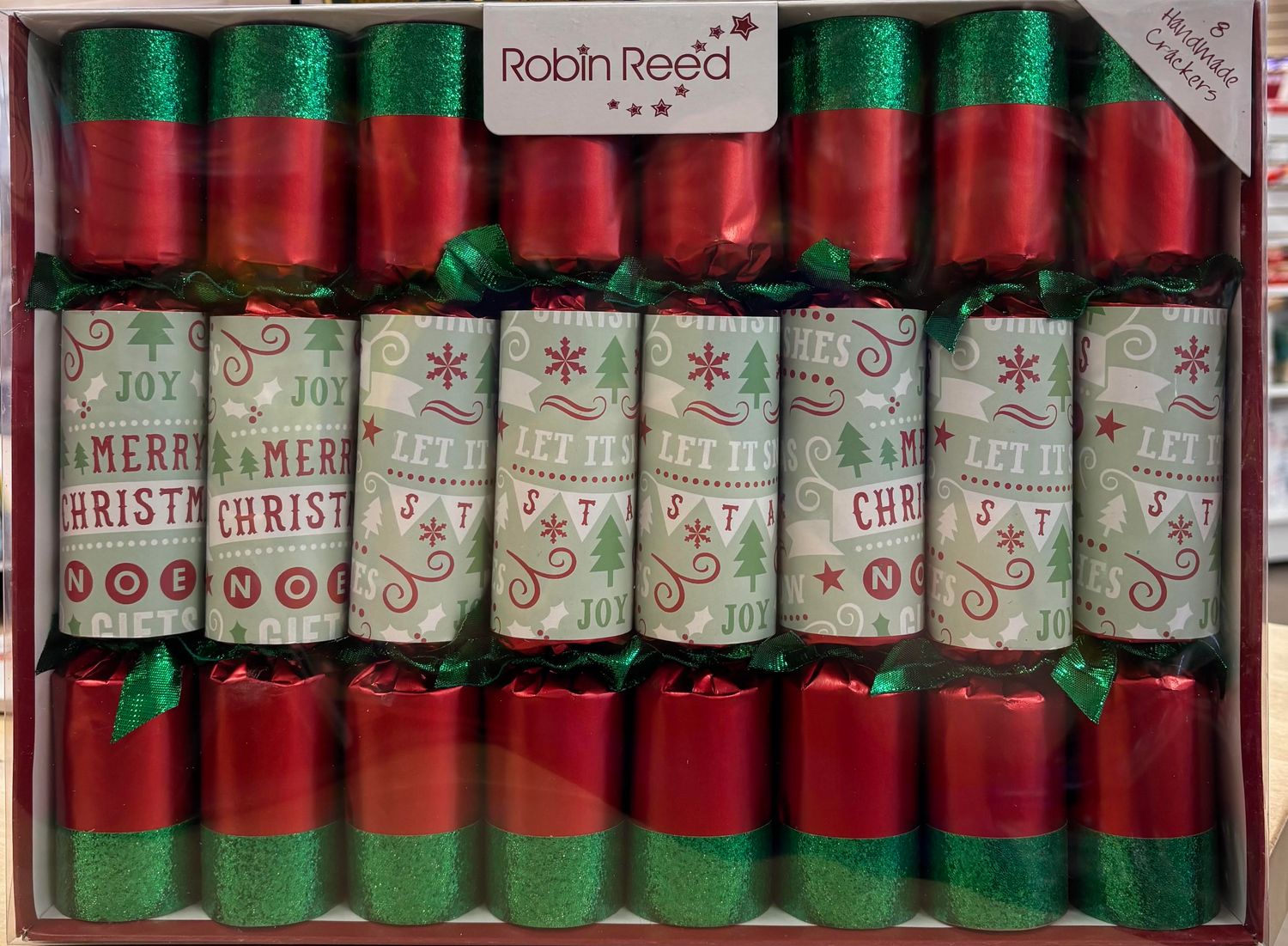 Crackers Christmas Greetings Party Crackers IN STORE PICK UP ONLY