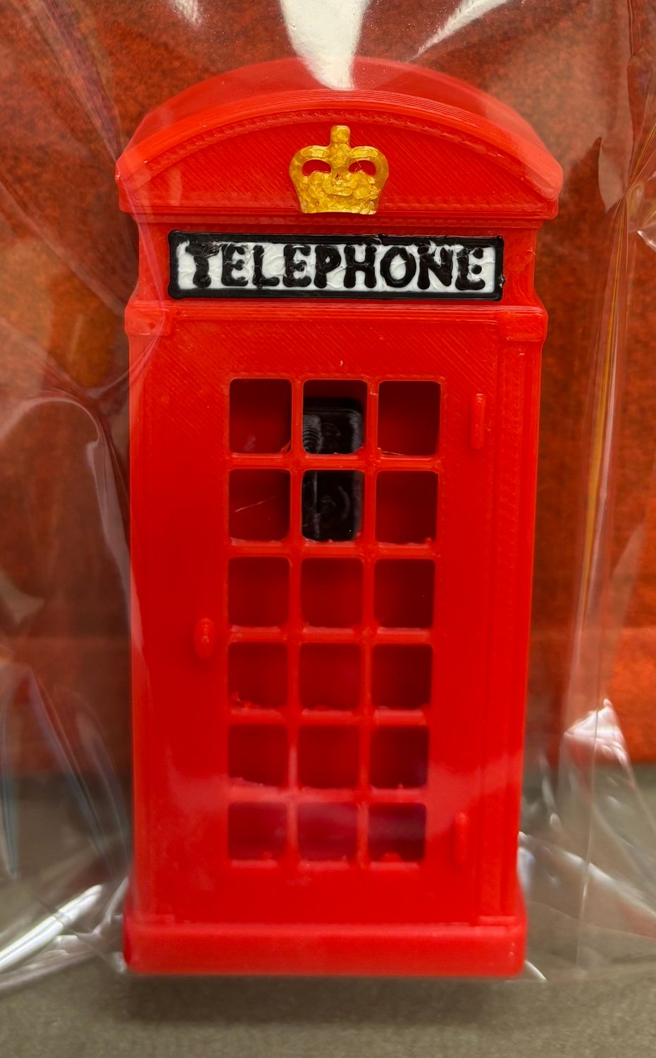 Red Telephone Booth Fridge Magnet
