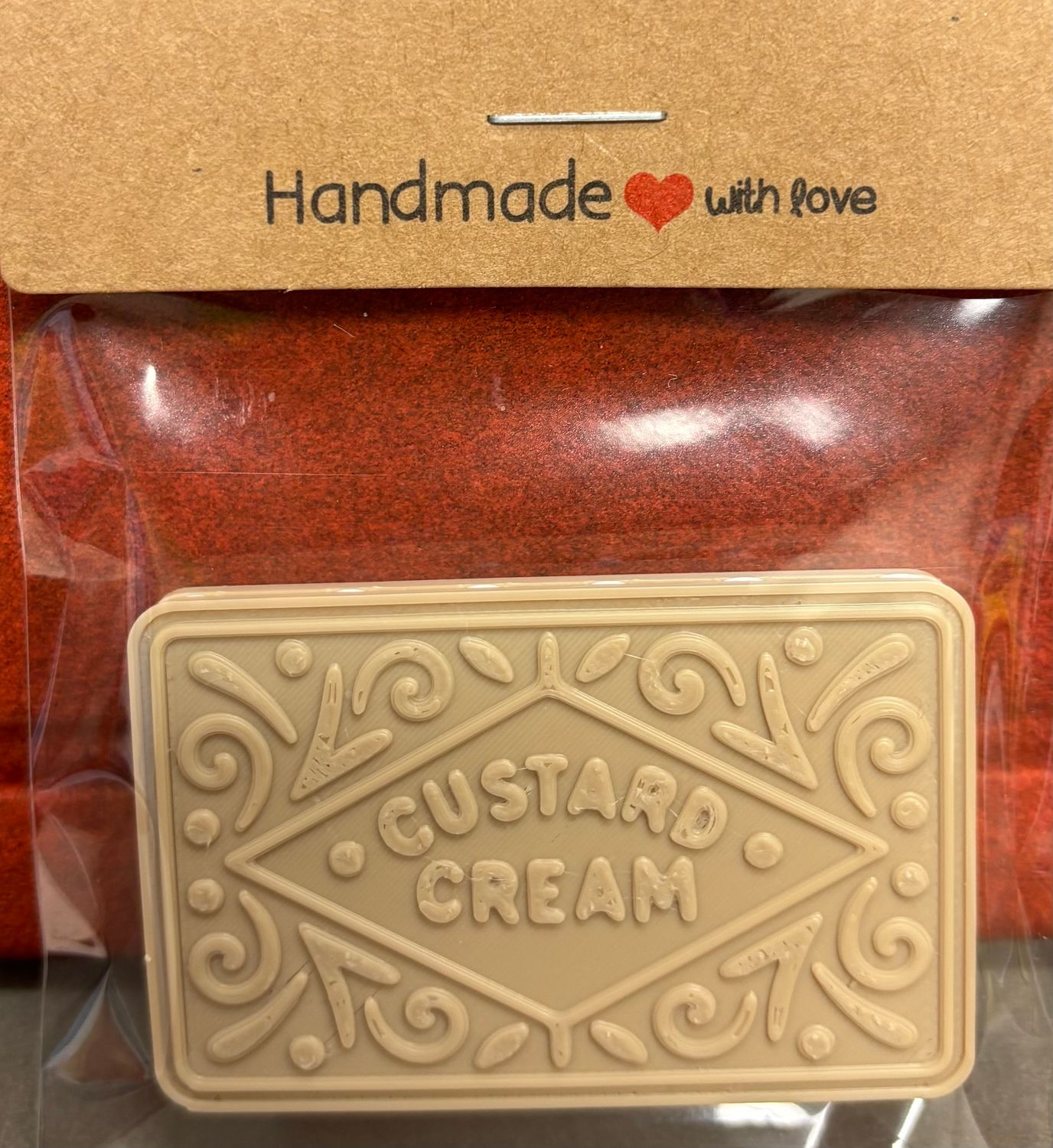 Custard Cream Biscuit Fridge Magnet