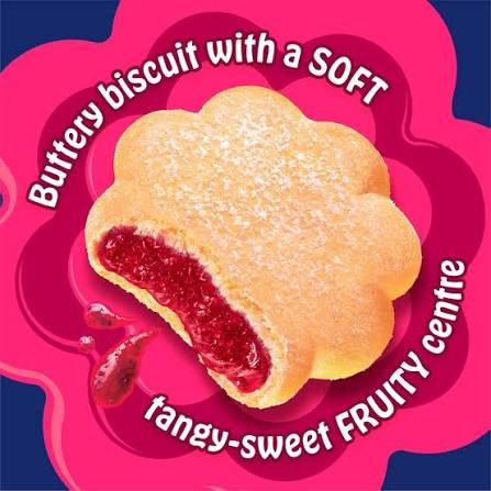 McVities Jammy's Raspberry Flavour