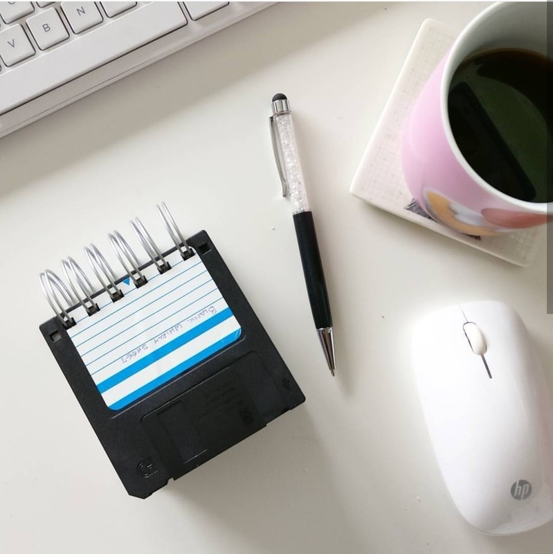 Floppy Disk Notepad 