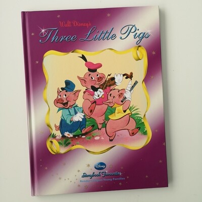 Three Little Pigs A4 notebook