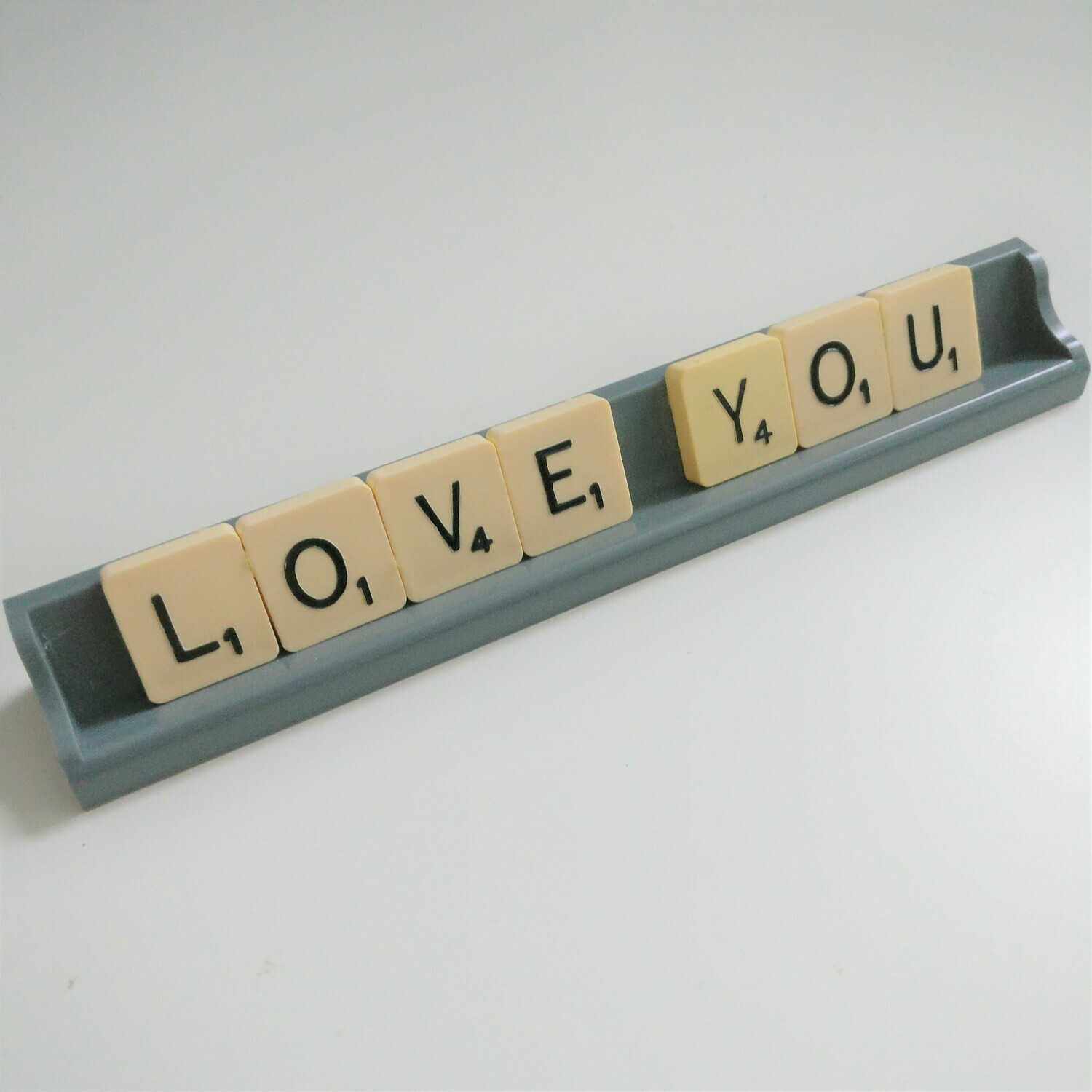 Love You Scrabble Sign - READY TO SHIP