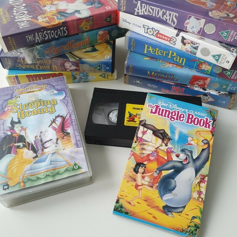 Disney VHS Notebooks